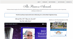 Desktop Screenshot of beaconawardsct.com